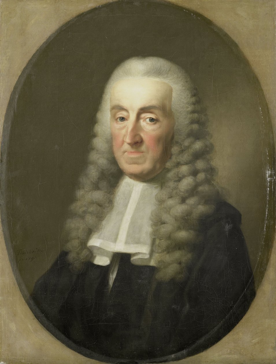 Jan van de Pollin muotokuva tekijältä Johann Friedrich August Tischbein