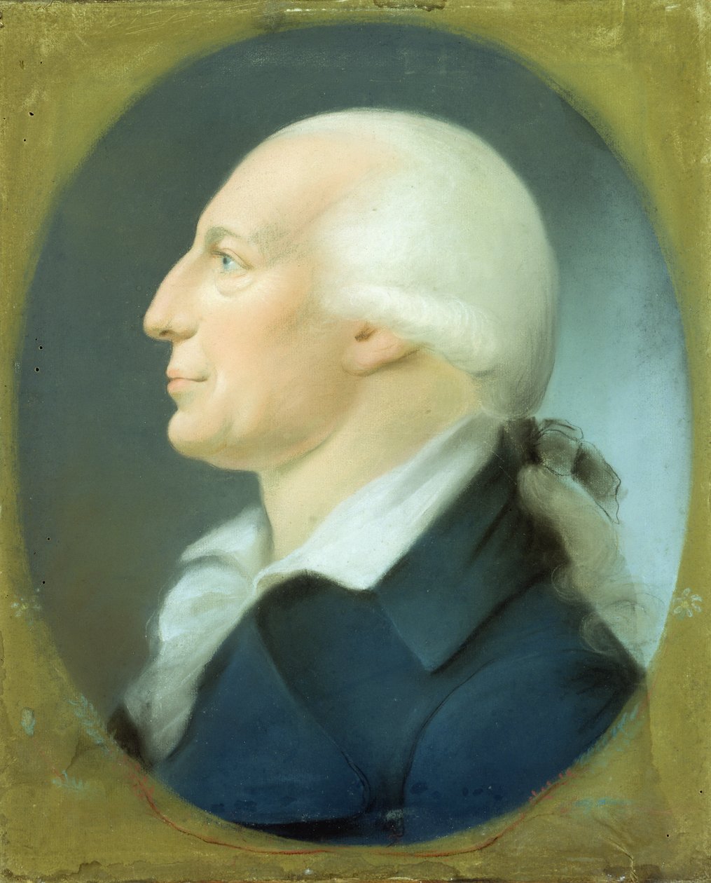 Reinhold Forsterin muotokuva, n. 1780-04 tekijältä Johann Friedrich August Tischbein