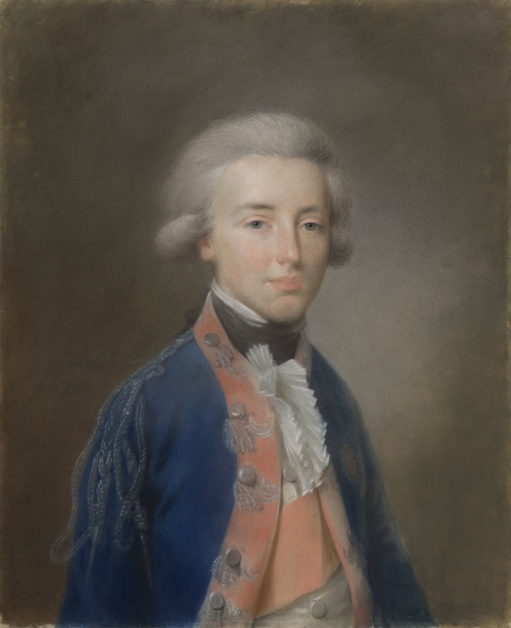 Willem Frederik (1772-1843), Orange-Nassaun prinssi. Prinssi William V:n, myöhemmin Vilhelm I:n, Alankomaiden kuninkaan, vanhin poika tekijältä Johann Friedrich August Tischbein