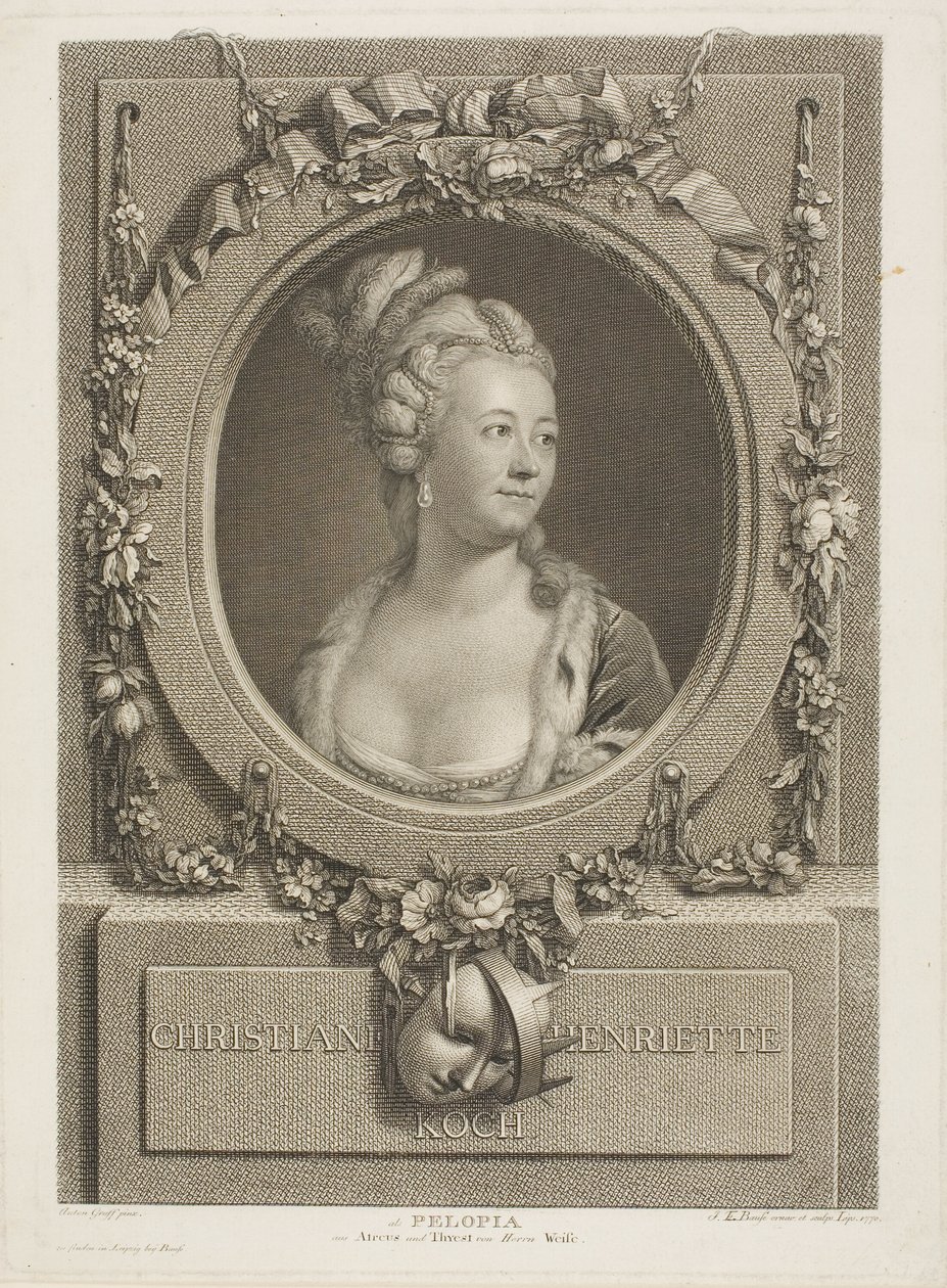 Christiane Henrietta Koch tekijältä Johann Friedrich Bause