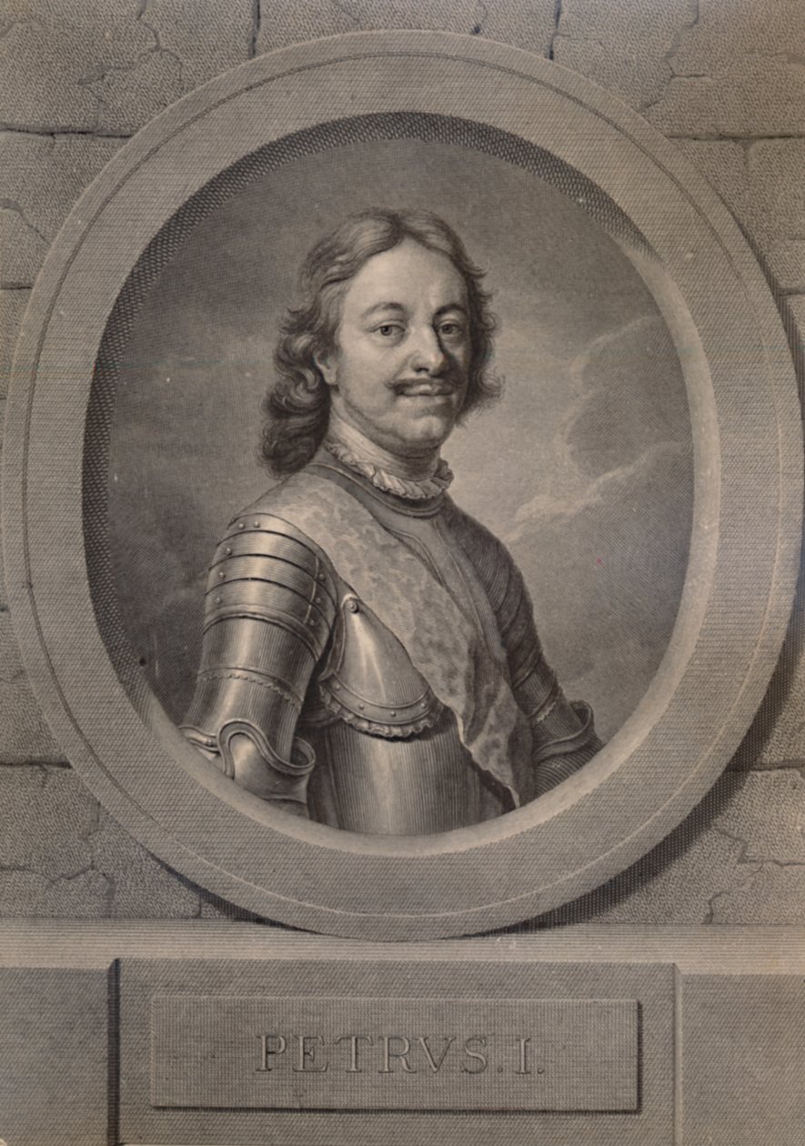 Pietari Suuri, Venäjän tsaari, 1700-luku 1894 tekijältä Johann Friedrich Bause