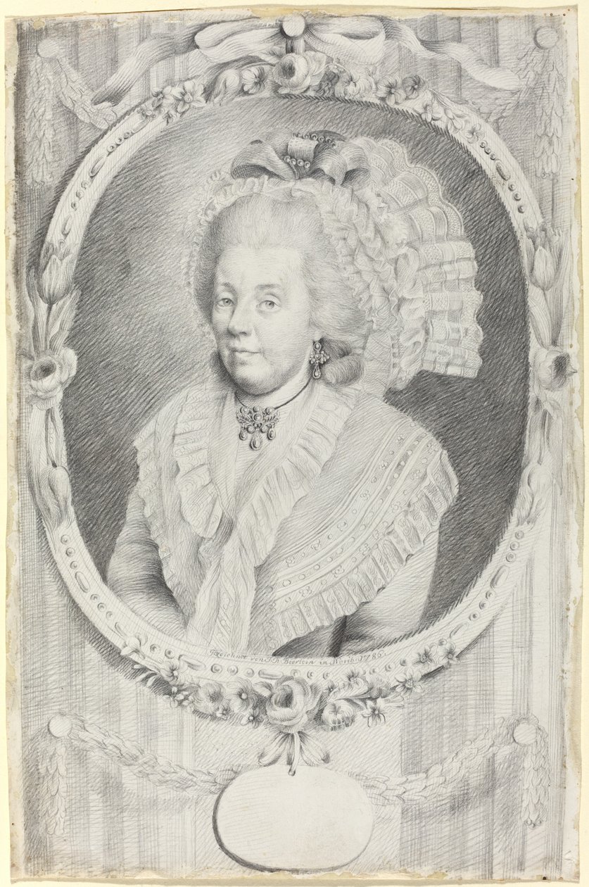 Frau Gottfried von Herder tekijältä Johann Friedrich Bierlein