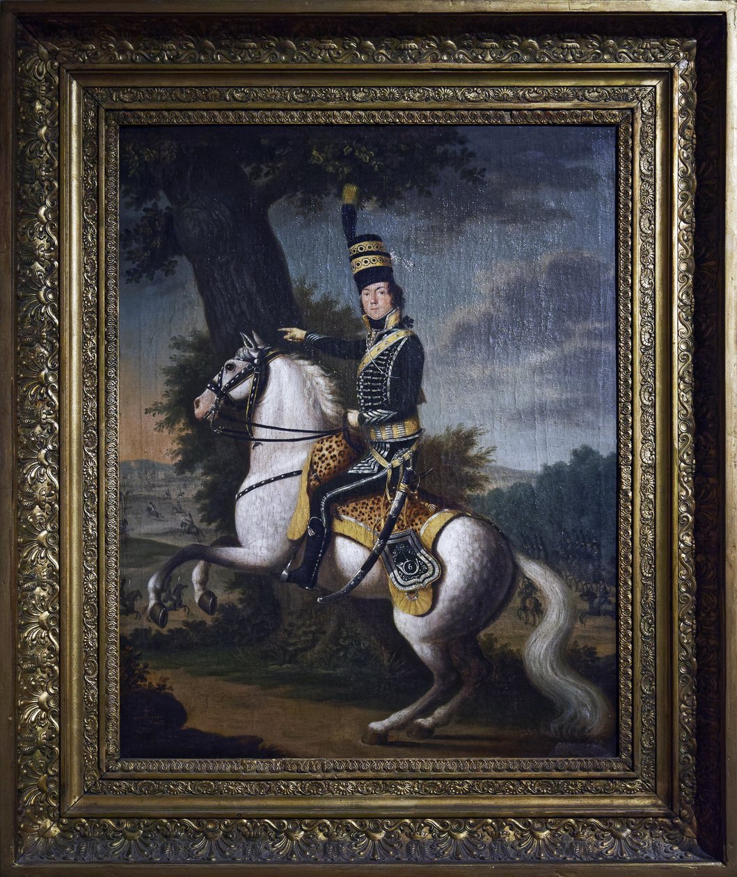 6. metsästäjärykmentin prikaatin päällikkö tekijältä Johann Friedrich Dryander