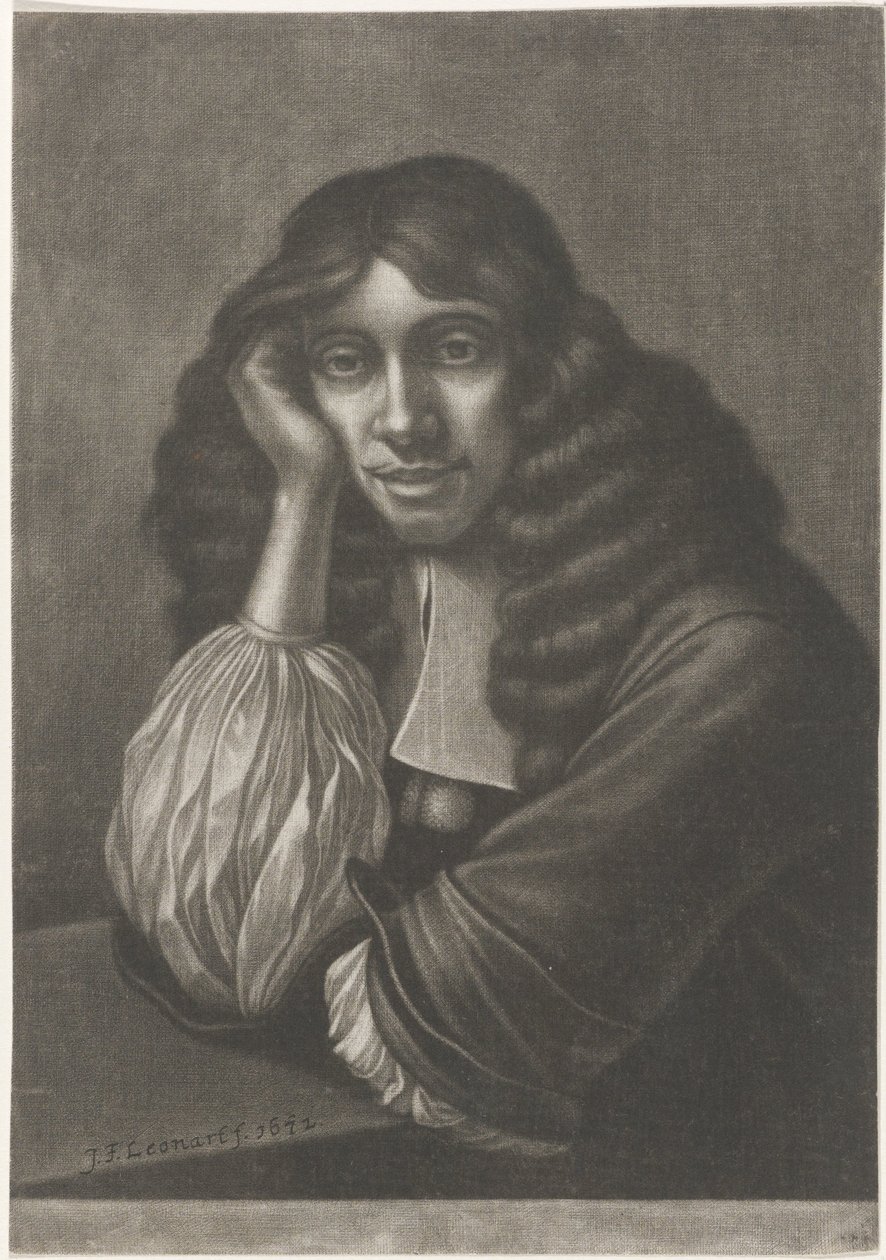 Portrait of Forest Laughing Brown tekijältä Johann Friedrich Leonard