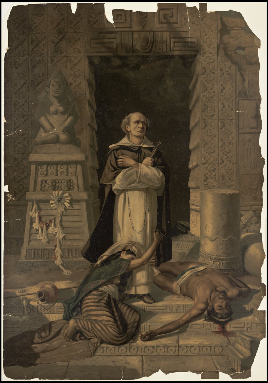Kokoelma Waldeckin alkuperäisiä mesoamerikkalaisia taideteoksia, laatikko 22/22 tekijältä Johann Friedrich Maximilian von Waldeck