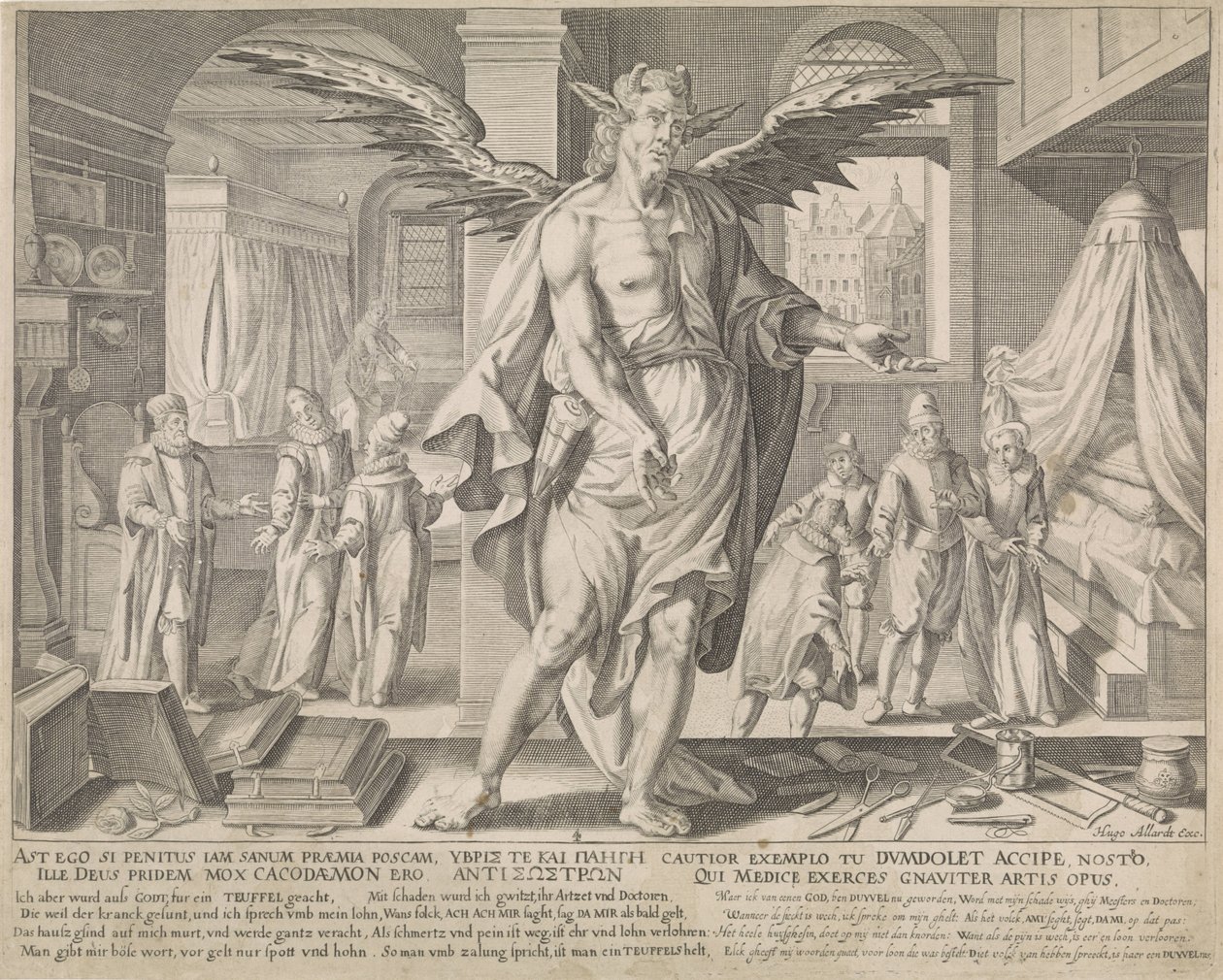 Lääkäri kuin paholainen The Four Forms of the Physician (sarjan nimi) The Four Forms of the Physician (sarjan nimi) tekijältä Johann Gelle