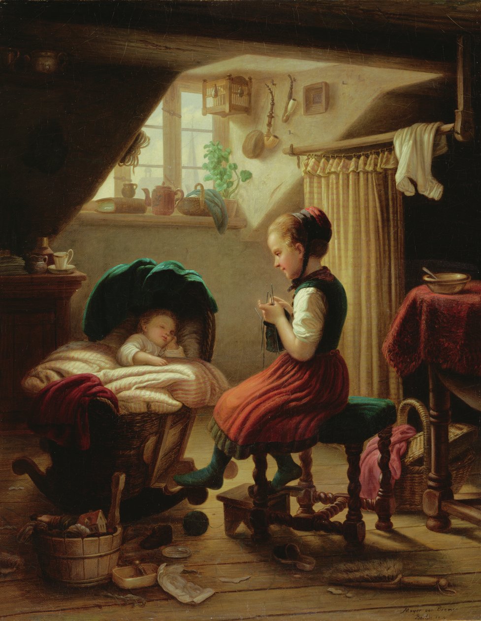 Huonekalut ja erilaiset esineet 1100- ja 1300-luvuilta tekijältä Johann Georg Meyer von Bremen