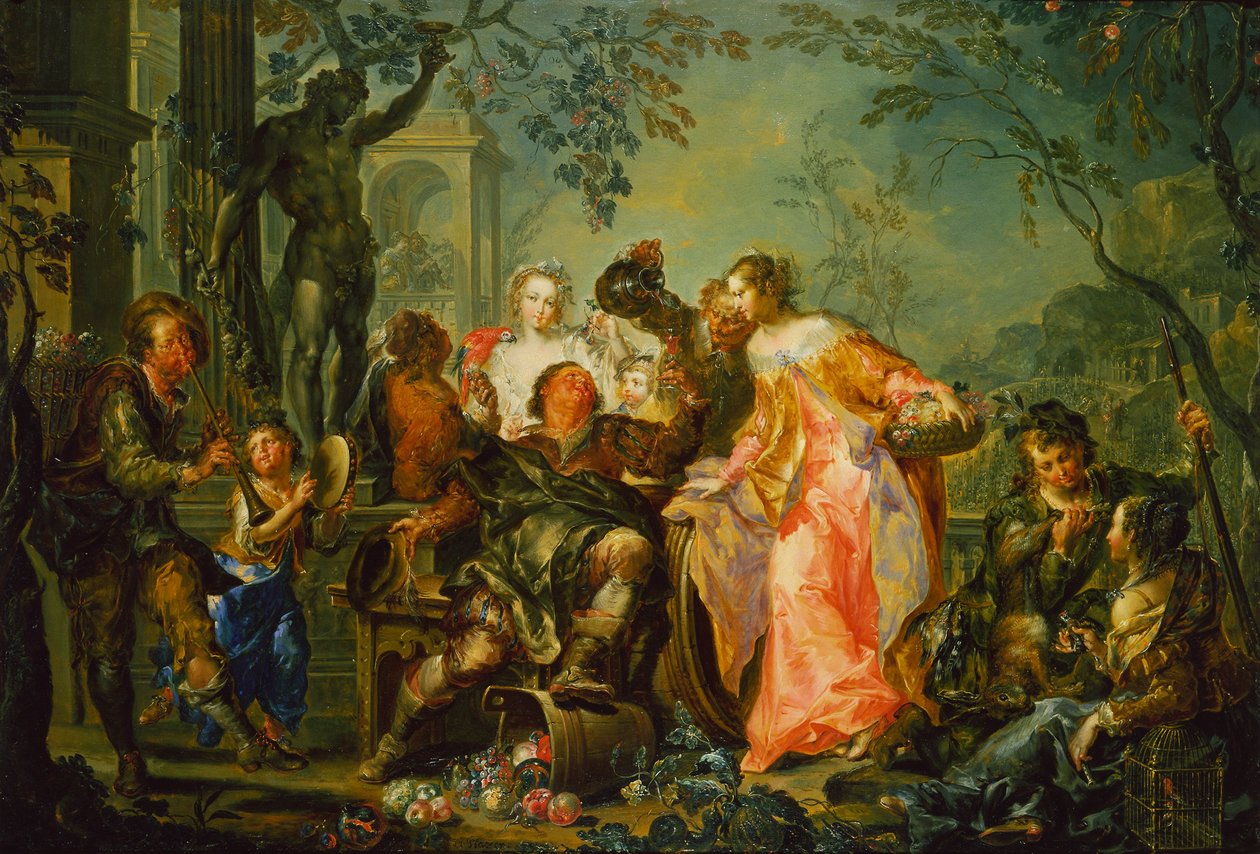 Vuodenaikojen nautinnot: Syksy tekijältä Johann Georg Platzer