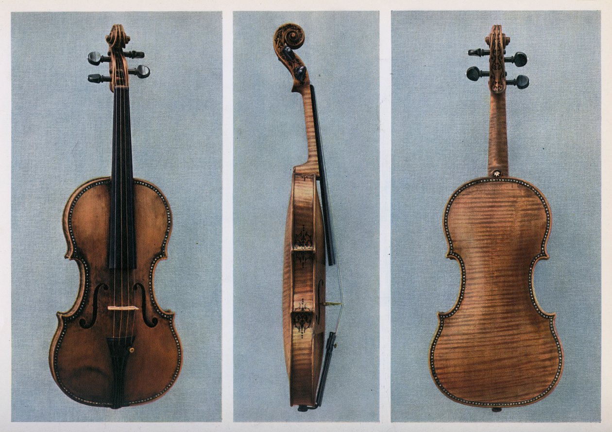 Viulu, Nicola Amati, Cremona, 1700-luku, 1948 tekijältä Johann Georg Platzer