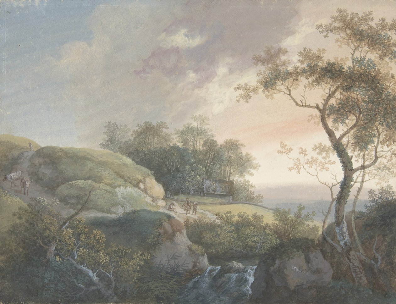 Aamu, 1732-67. tekijältä Johann Georg Wagner