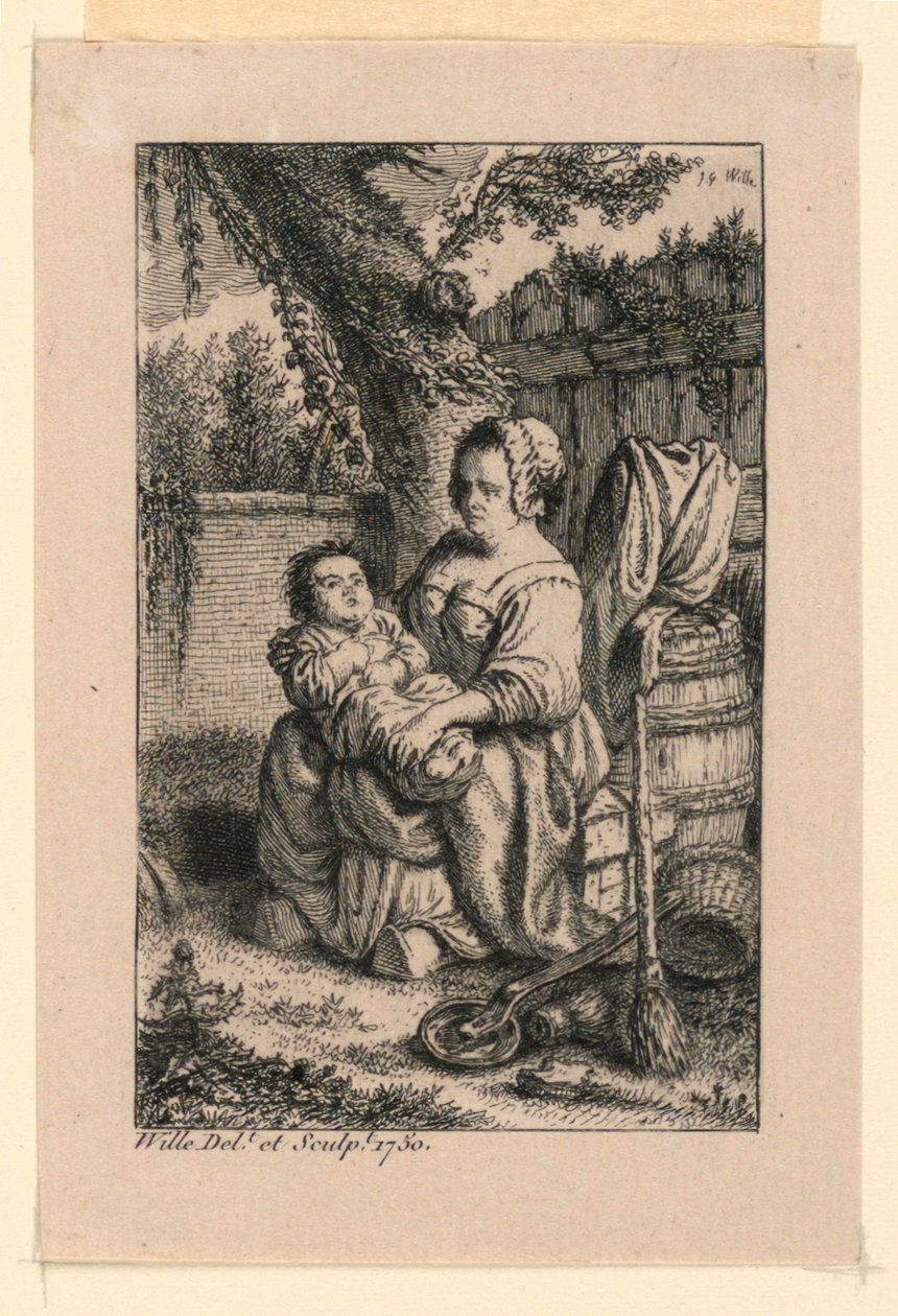 Hoitaja tekijältä Johann Georg Wille