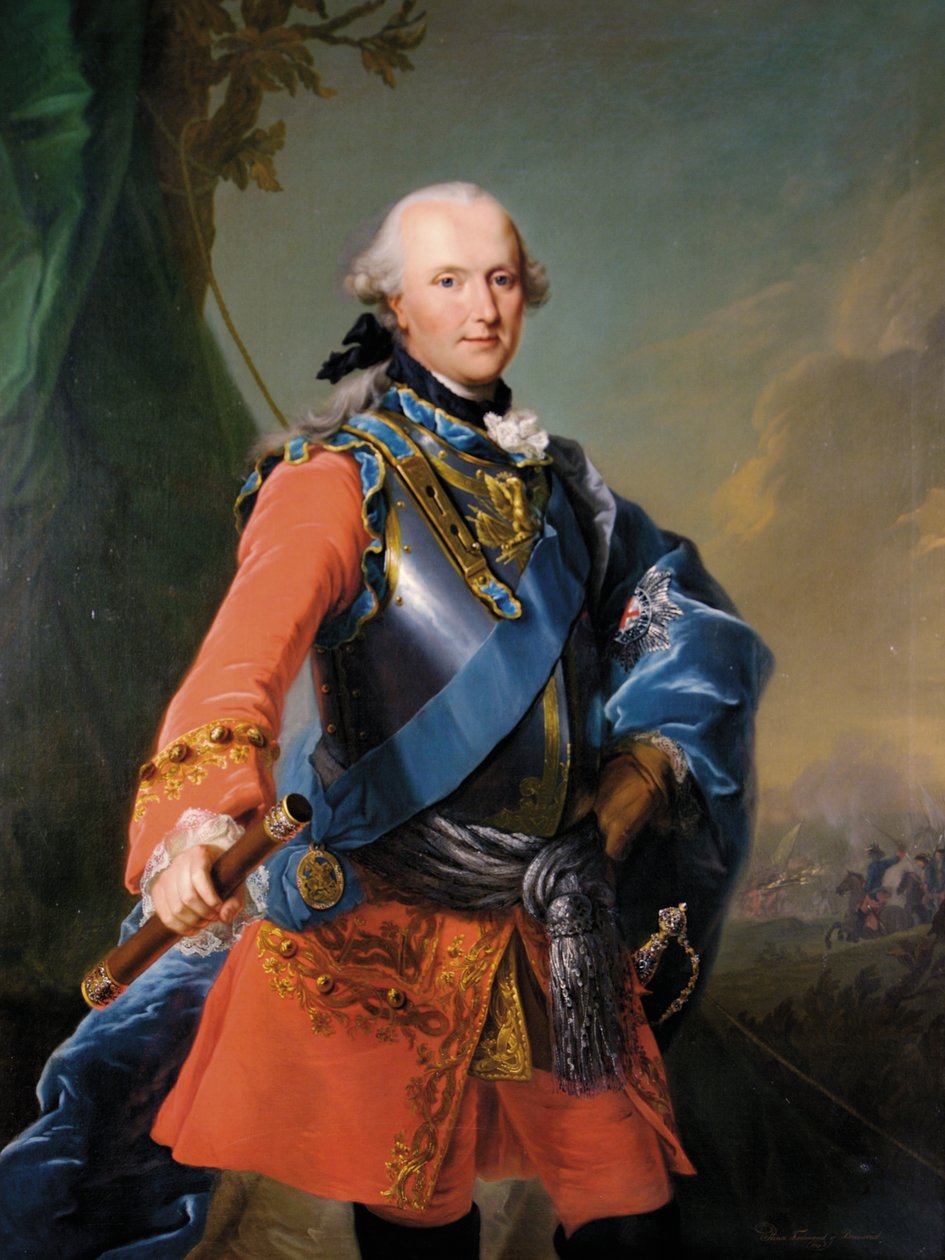 Prinssi Ferdinand, Brunswick-Luneburgin herttua, 1759 tekijältä Johann Georg Ziesenis