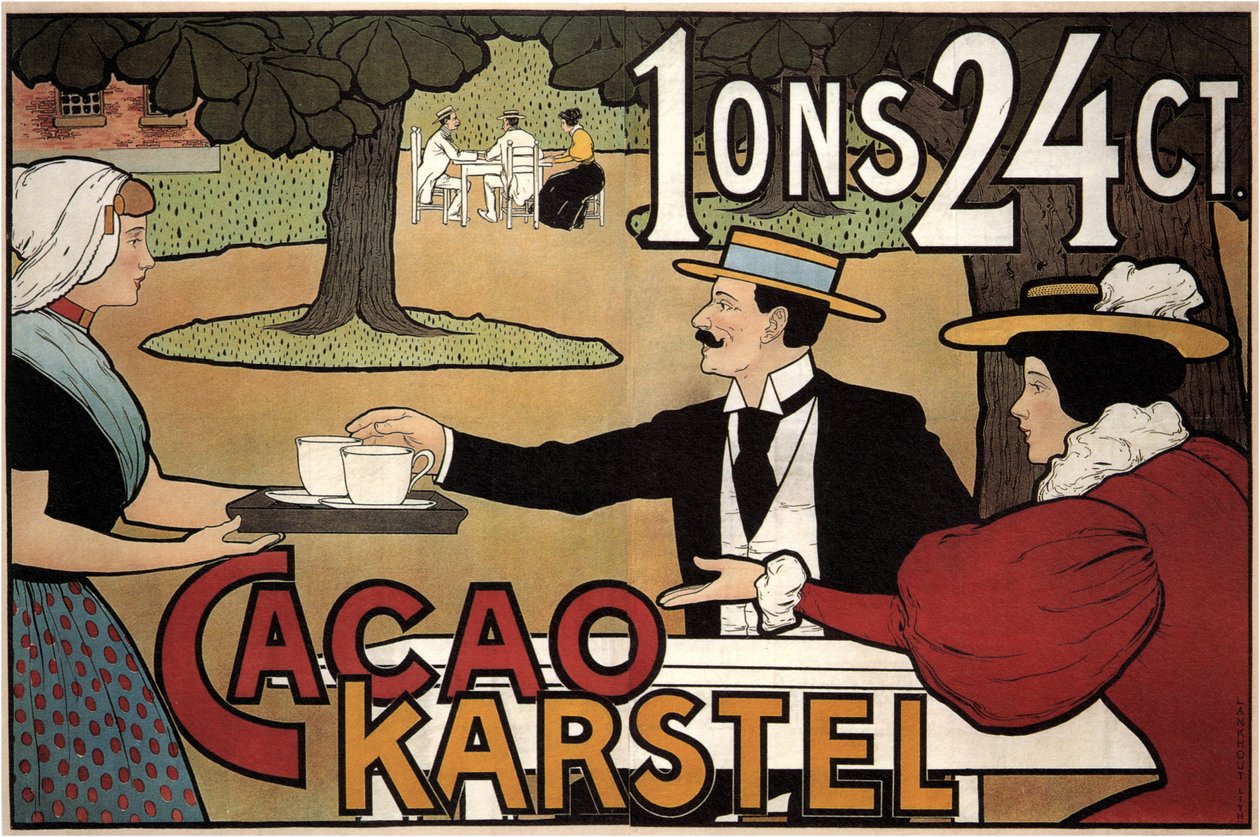 Cacao Karstel, 1897 tekijältä Johann Georg van Caspel