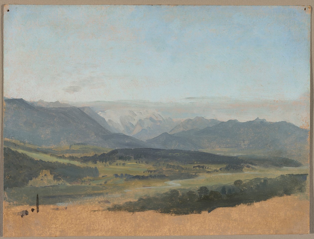 Das obere Loisachtal tekijältä Johann Georg von Dillis