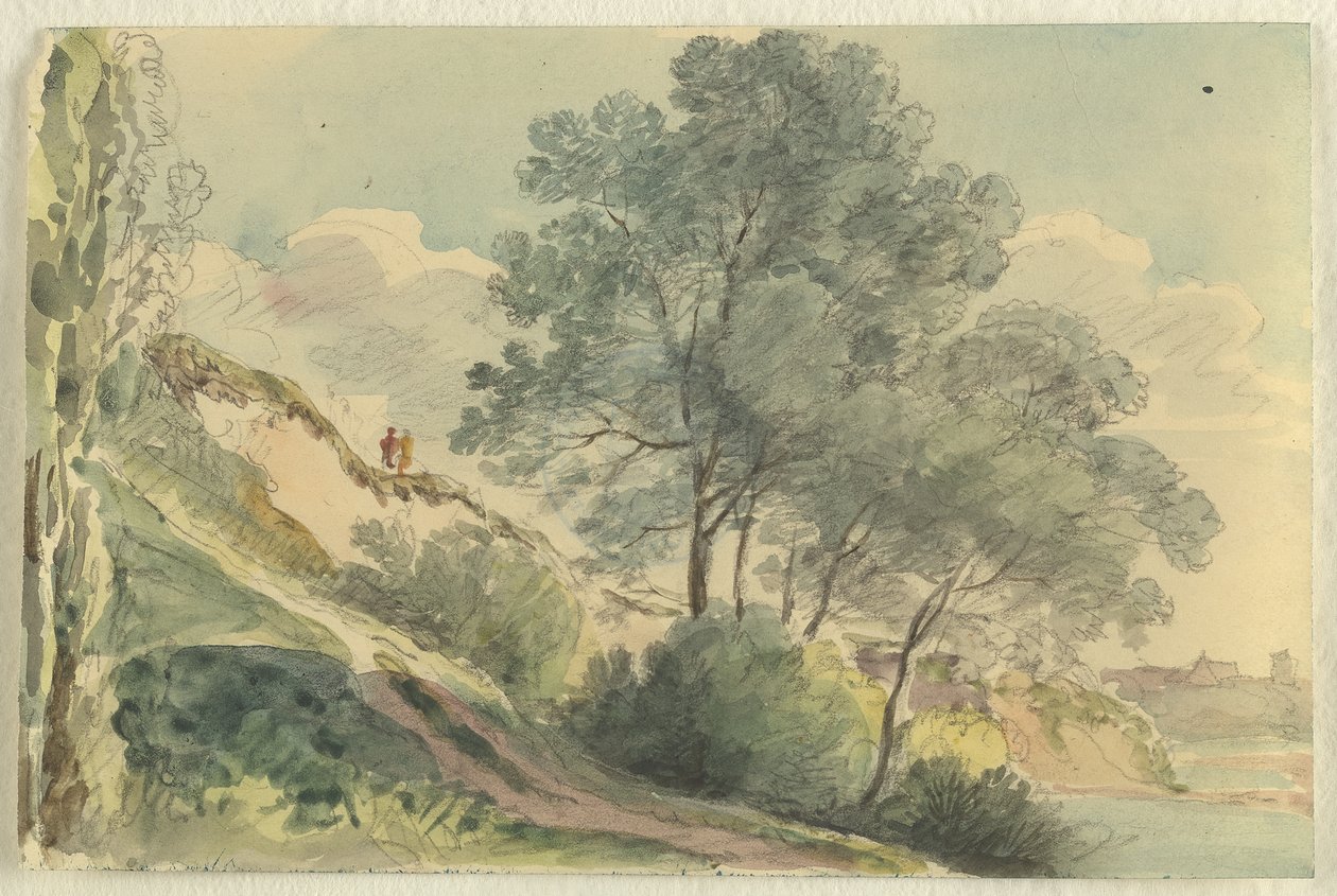 Isar-rinteen puusto tekijältä Johann Georg von Dillis