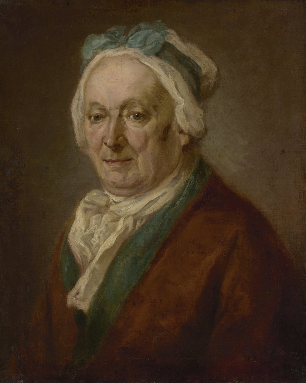 Muotokuva miehestä, jolla on unipää tekijältä Johann Georg von Edlinger