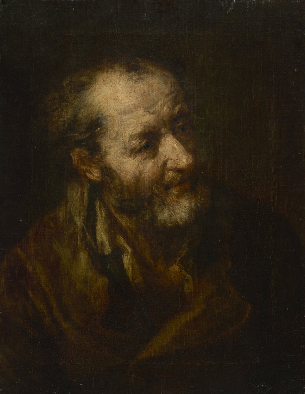 Vanhan miehen muotokuva tekijältä Johann Georg von Edlinger
