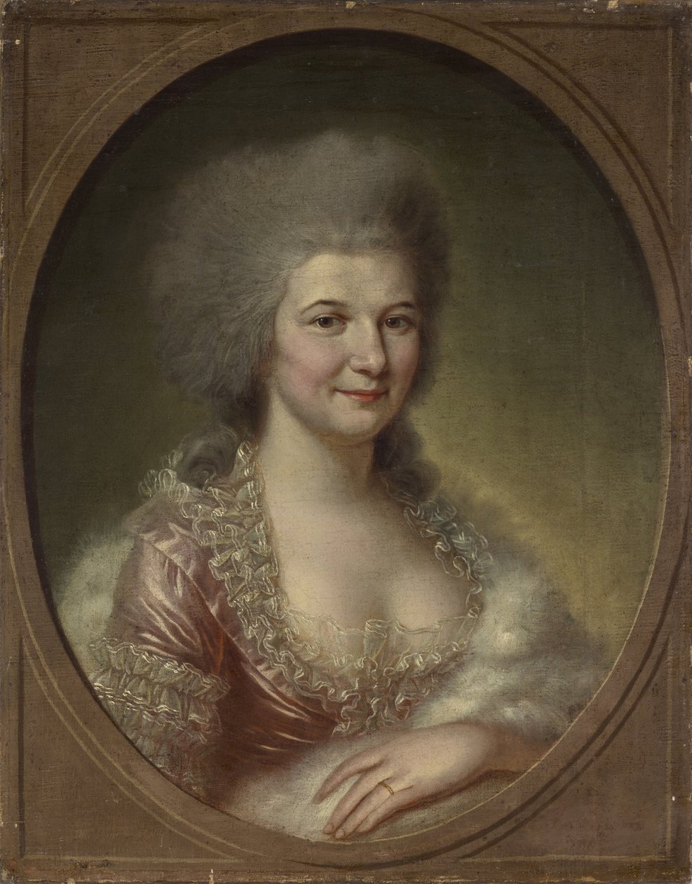 Odottaja vaalioikeudessa tekijältä Johann Georg von Edlinger