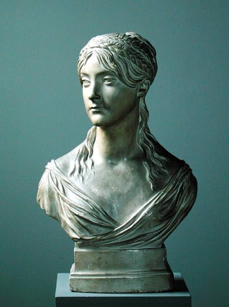 Muotokuva Marianne Schlegelistä (1791-1869), 1805 (kipsi) tekijältä Johann Gottfried Schadow
