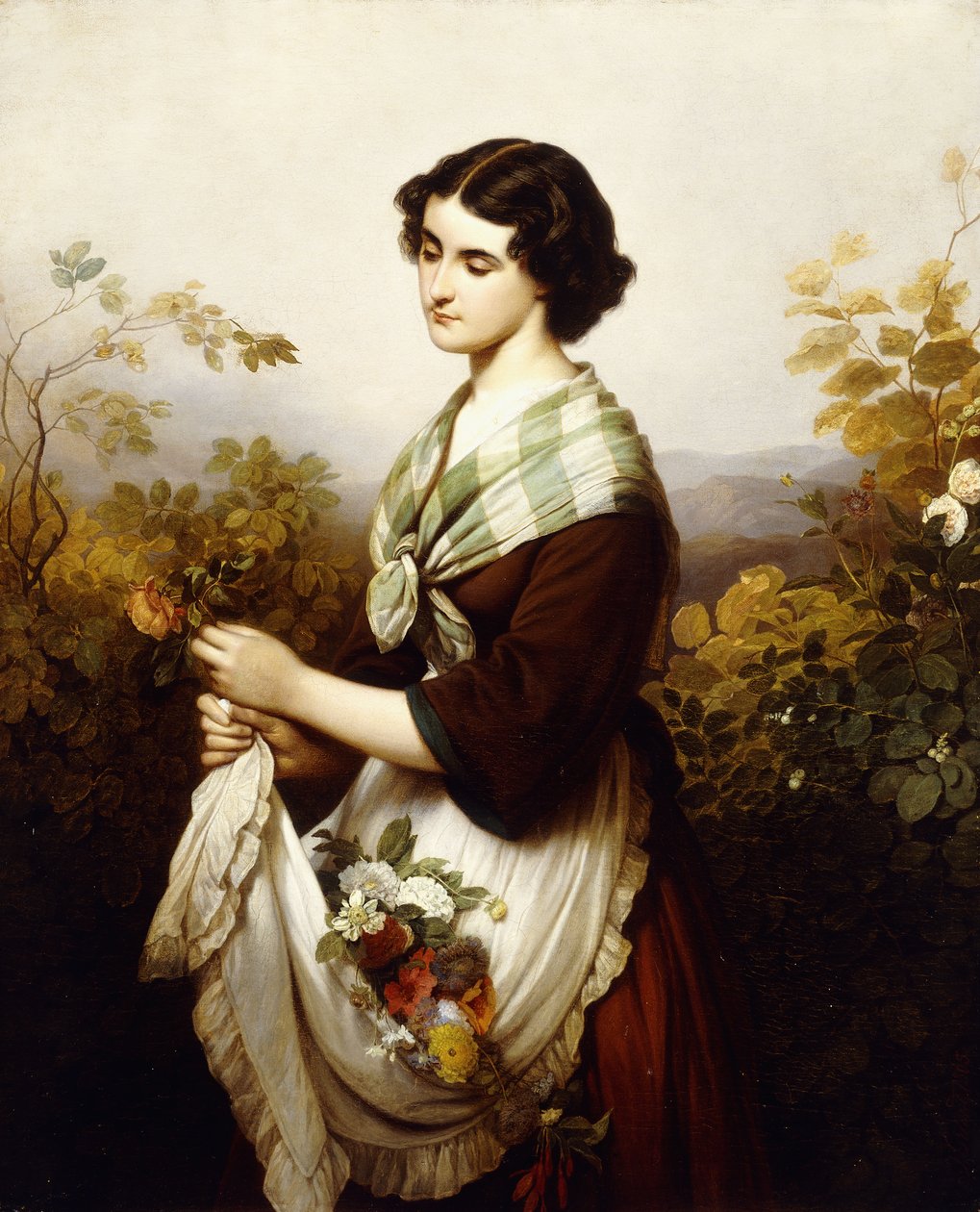 Viimeinen ruusu; Viimeinen ruusu, 1865 tekijältä Johann Grund