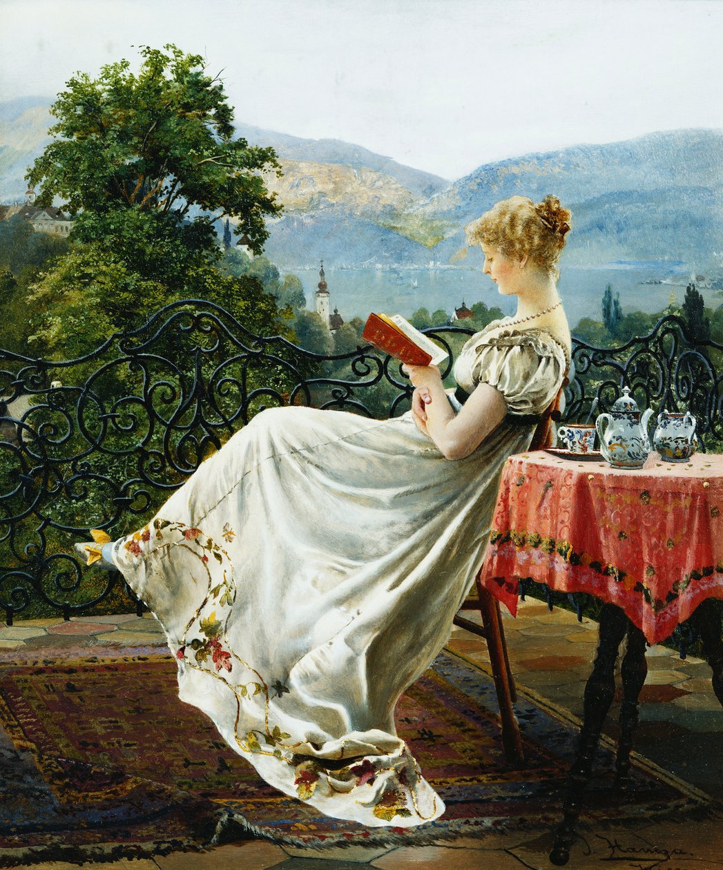 Terassilla, tekijältä Johann Hamza