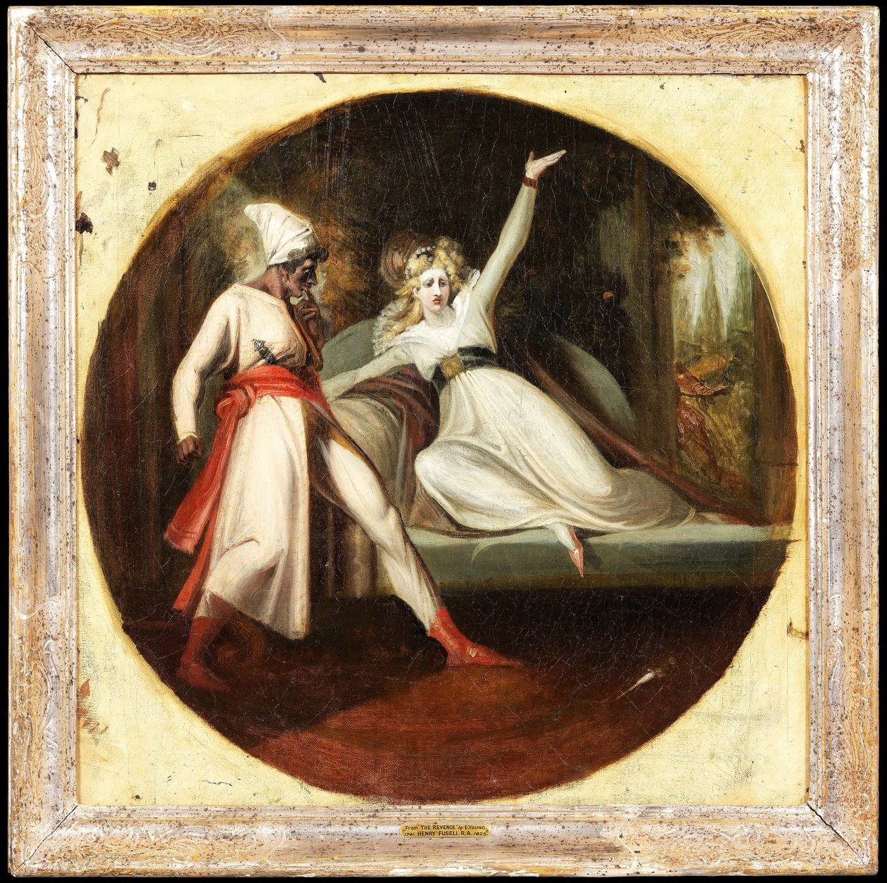 Leonora löytää Alonzon tikarin tekijältä Johann Heinrich Füssli