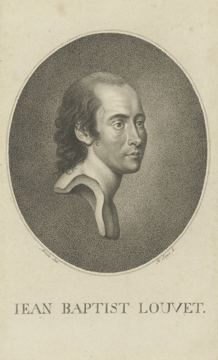 Jean-Baptiste Louvet de Couvray 1760-1797, 1790-luku. tekijältä Johann Heinrich Lips