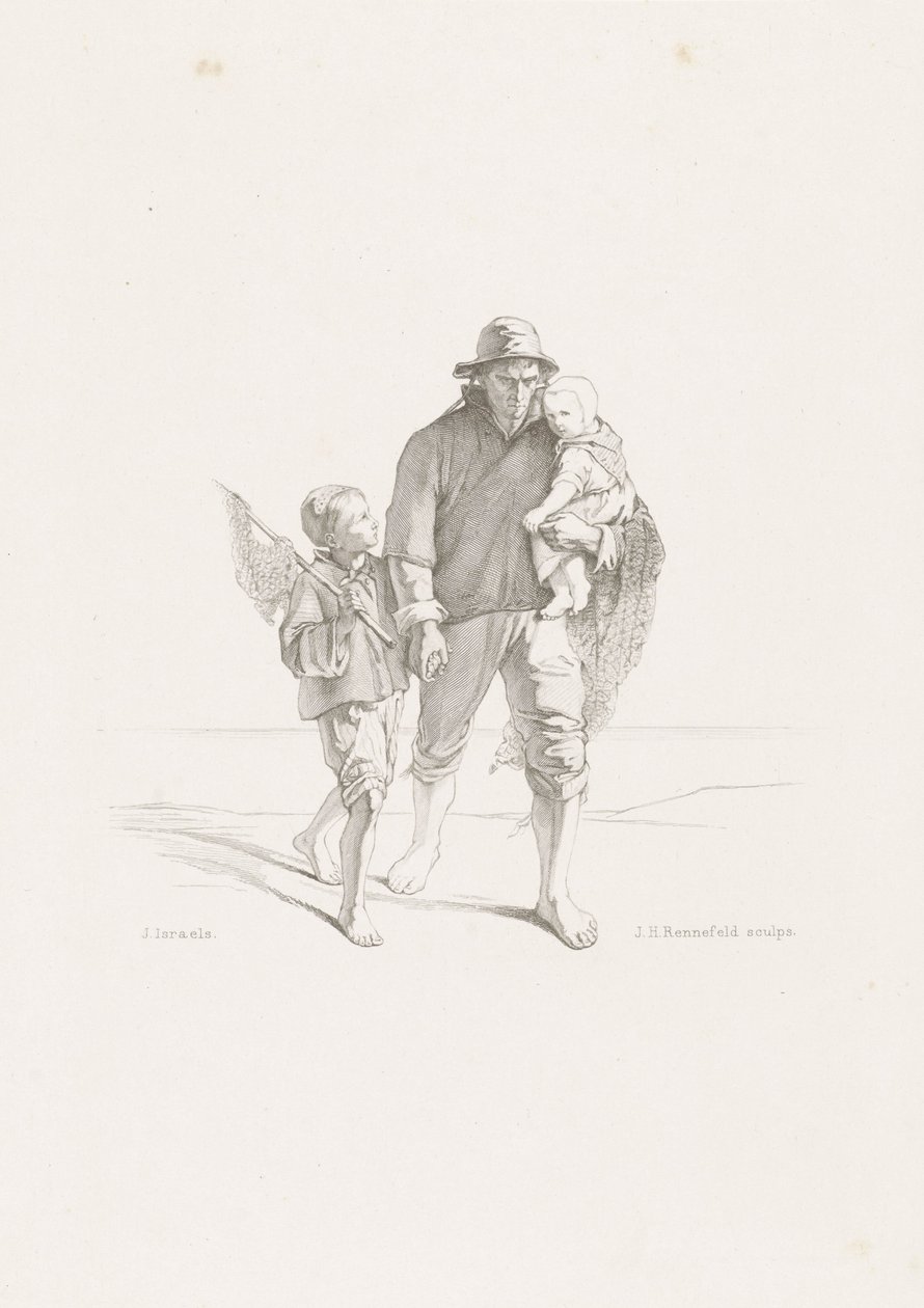 Hautausmaan varrella The Children of the Sea (sarjan nimi) tekijältä Johann Heinrich Maria Hubert Rennefeld