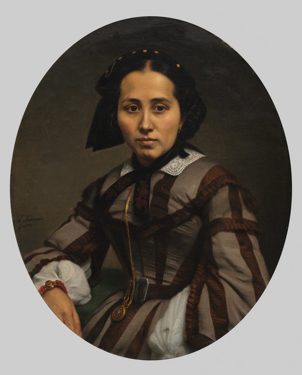 Naisen muotokuva tekijältä Johann Heinrich Neumann