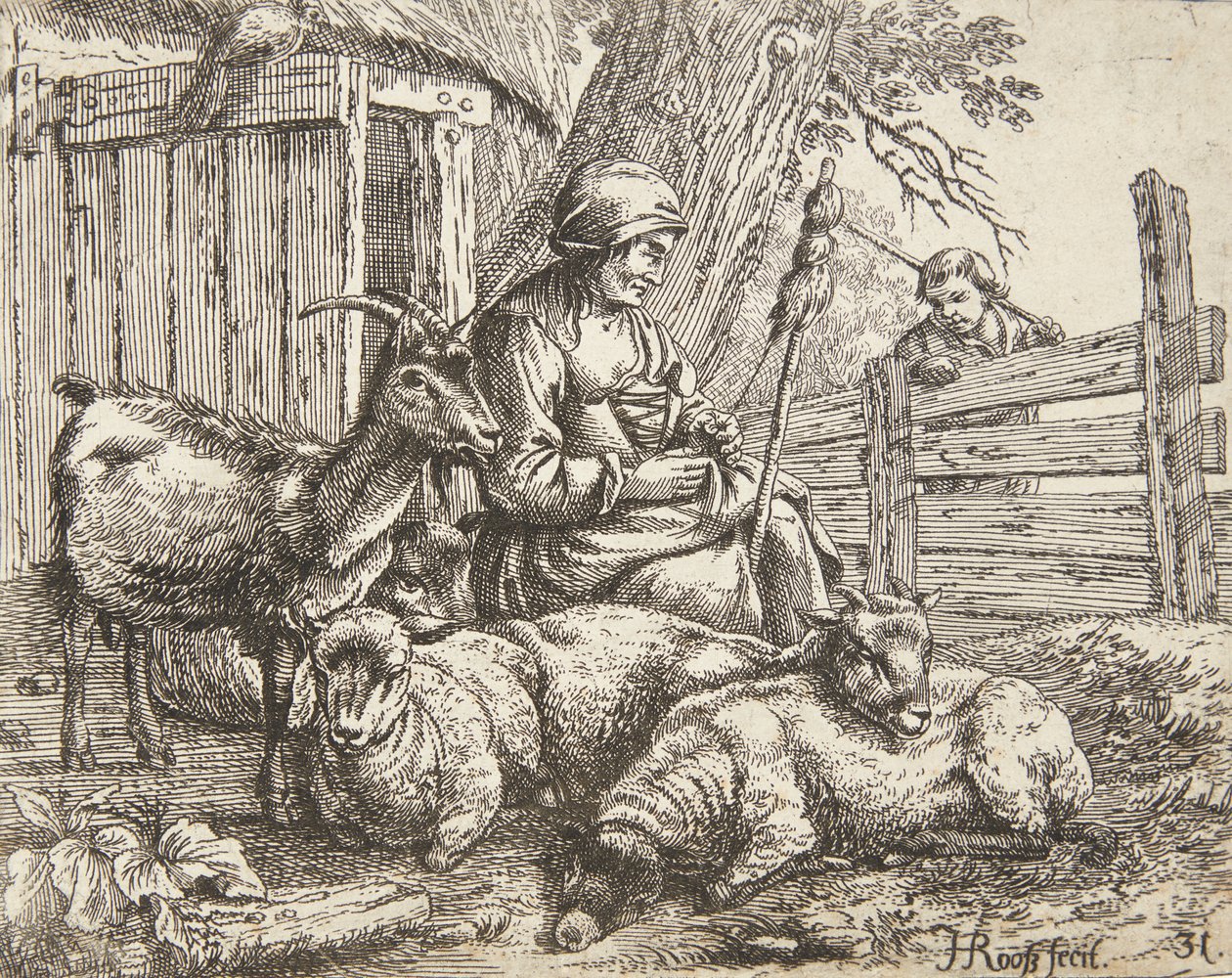 Pyörivä pyörä tekijältä Johann Heinrich Roos