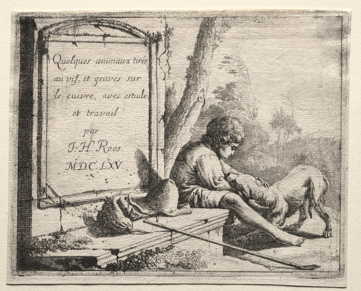 Johann Heinrich Roos Shepherding (sarja) tekijältä Johann Heinrich Roos