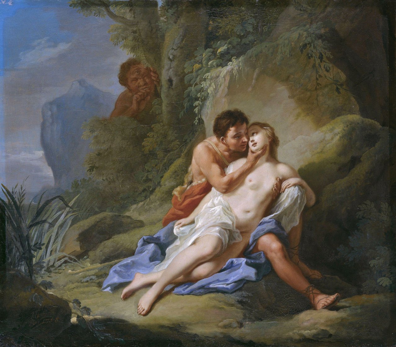 Acis ja Galatea tekijältä Johann Heinrich Tischbein