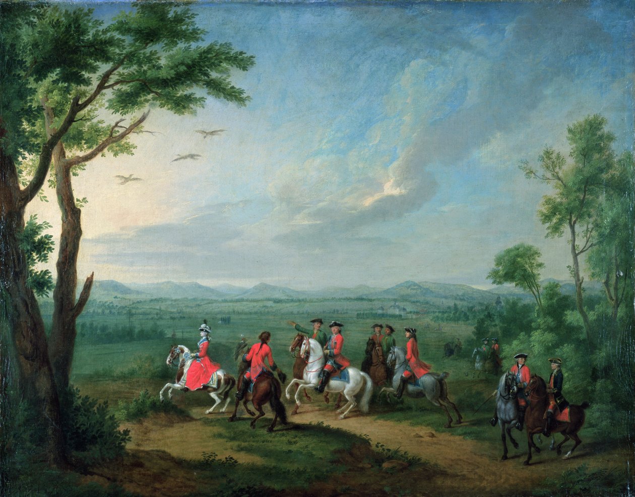 Landgravess Filippiinien metsästyshaikara tekijältä Johann Heinrich Tischbein