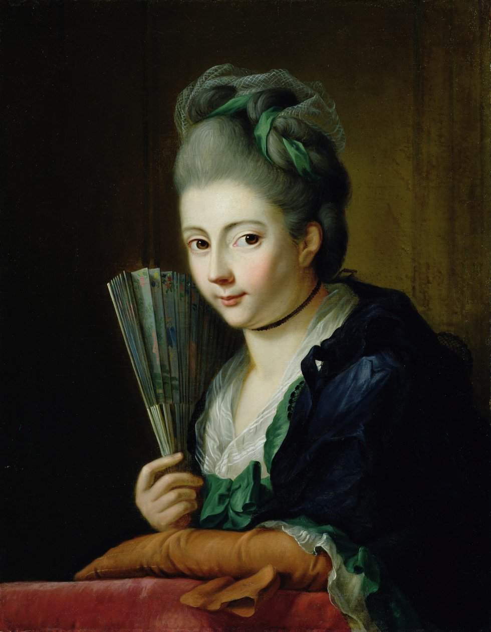Taiteilijan tyttären Amalien muotokuva tekijältä Johann Heinrich Tischbein