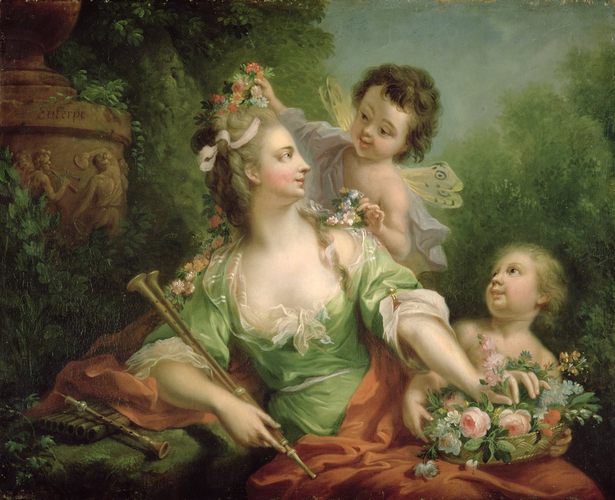 Muse Euterpe, 1782 tekijältä Johann Heinrich Tischbein