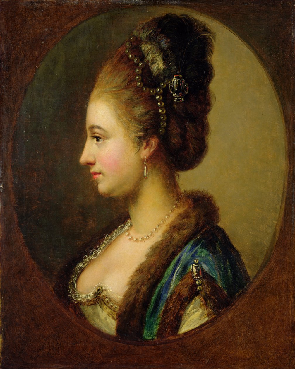 Filippiinien Amalie, Hessen-Kasselin kreivitär tekijältä Johann Heinrich Wilhelm Tischbein