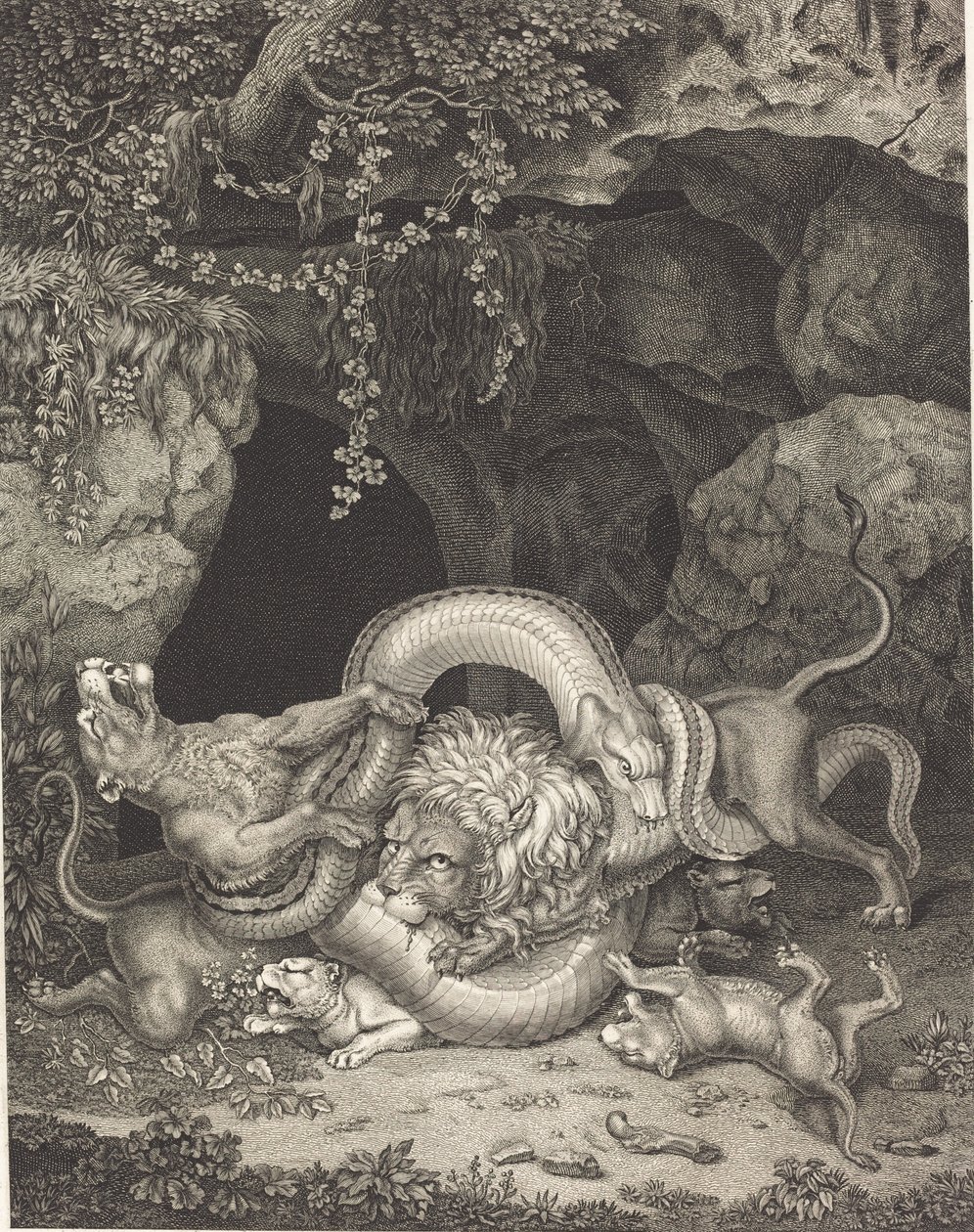 Eläin Laocön tekijältä Johann Heinrich Wilhelm Tischbein