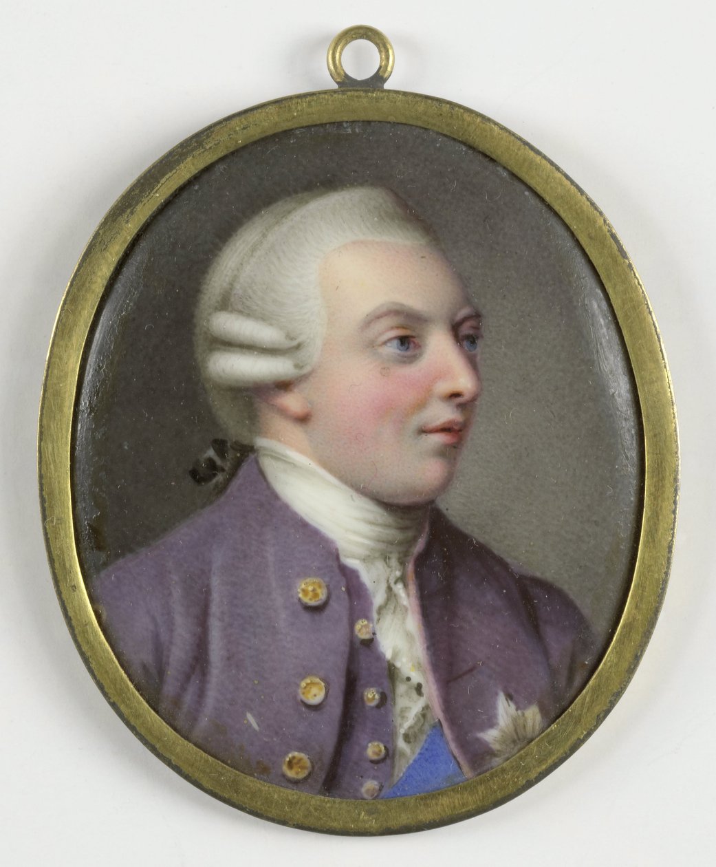 Yrjö III:n (1738-1820), Englannin kuninkaan muotokuva tekijältä Johann Heinrich von Hurter