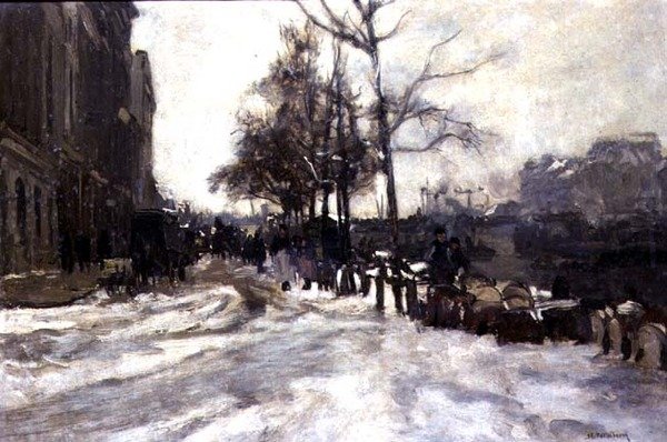 Talvi, Rotterdam tekijältä Johann Hendrik Mastenbroek
