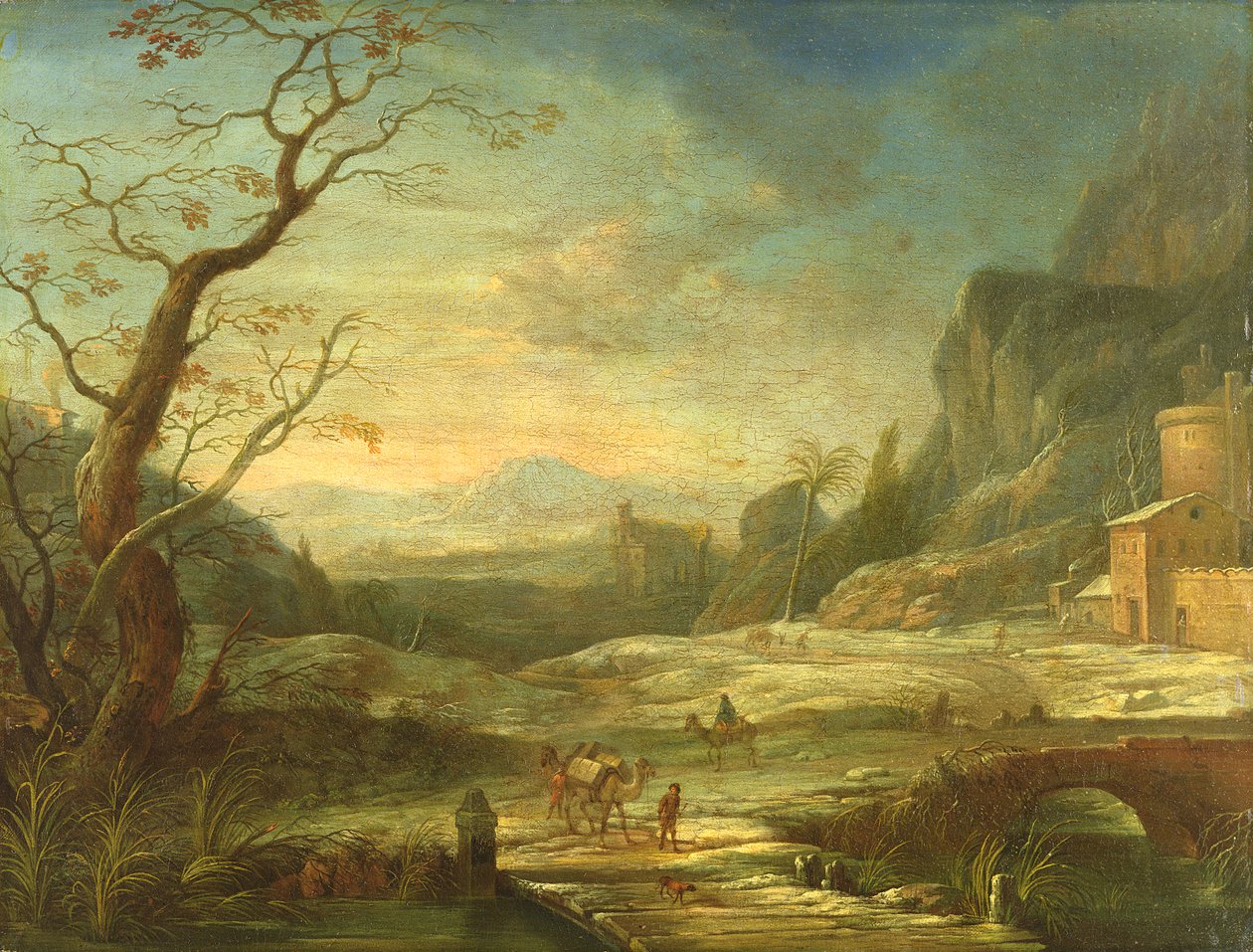 Itämainen maisema tekijältä Johann Holst