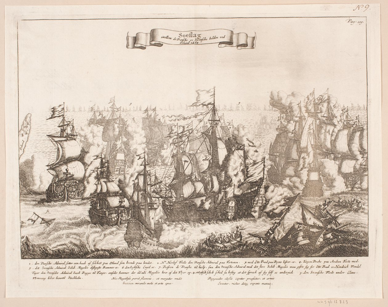 Ahvenan taistelu, 1564 tekijältä Johann Husman