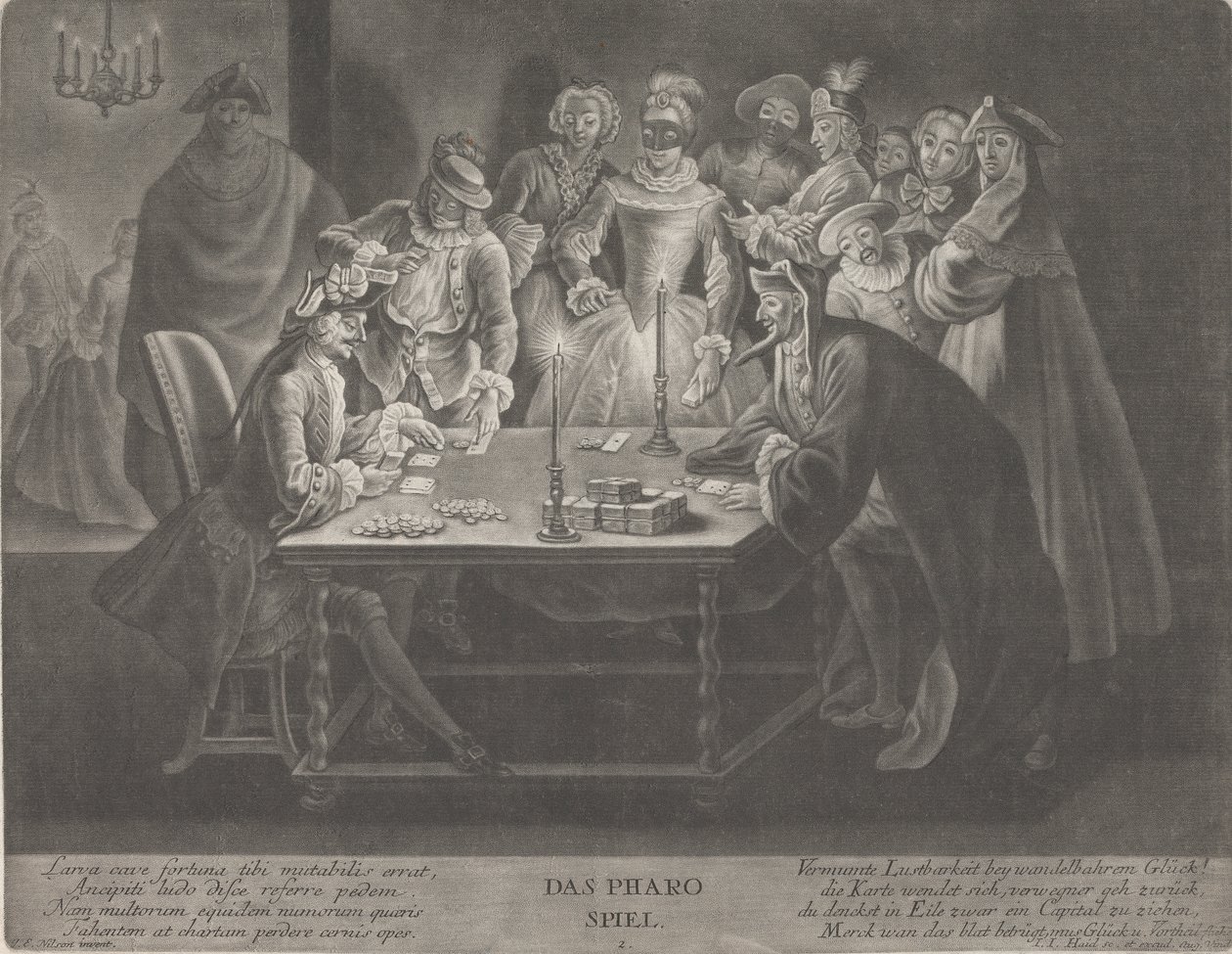 Farao peli tekijältä Johann Jacobus Haid