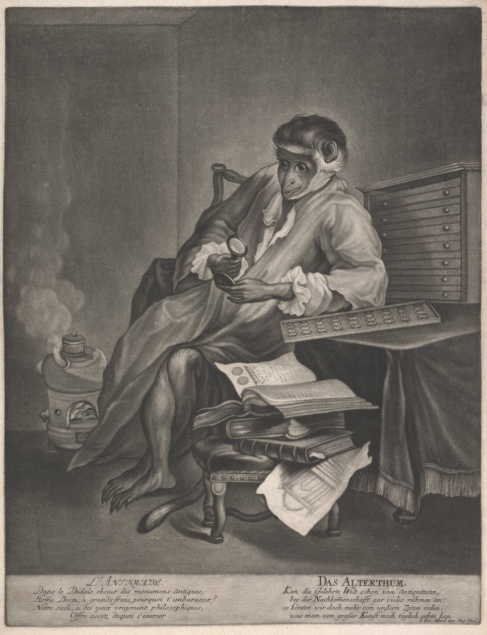 Antiikkikauppias tekijältä Johann Jacobus Haid