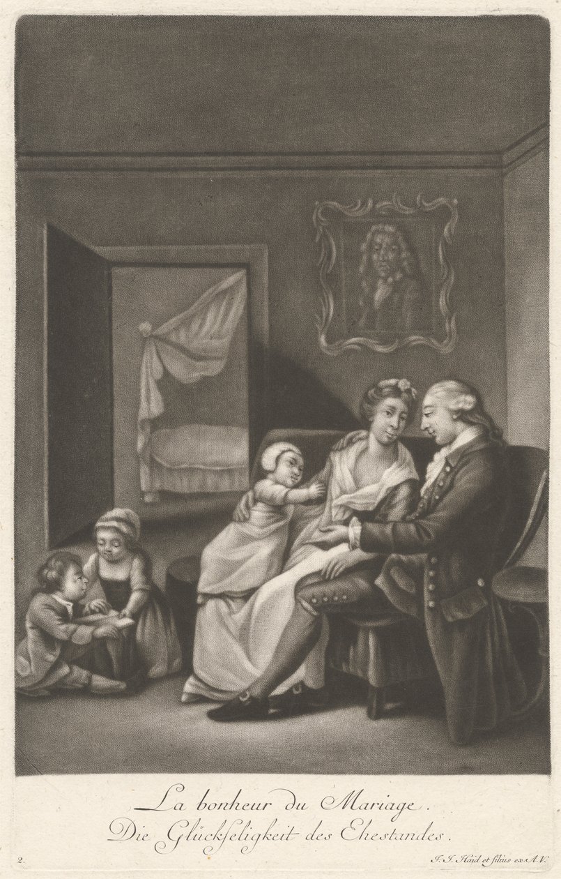 Avioliiton onnellisuus tekijältä Johann Jacobus Haid