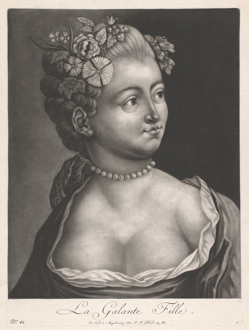 Taitava tyttö tekijältä Johann Jacobus Haid