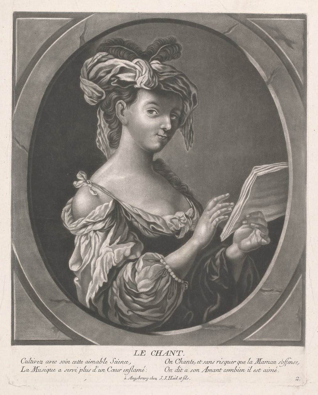 Laulaminen tekijältä Johann Jacobus Haid