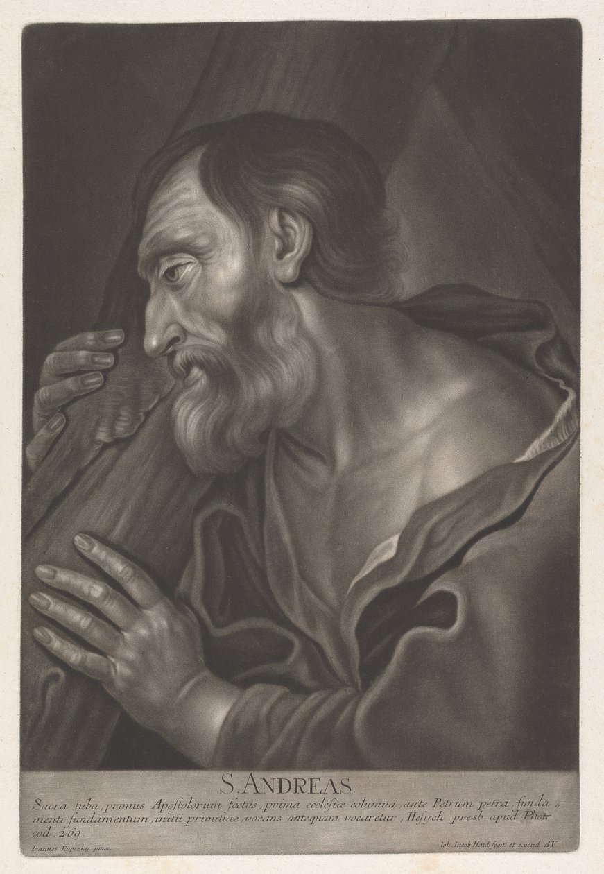 S. Andreas tekijältä Johann Jacobus Haid
