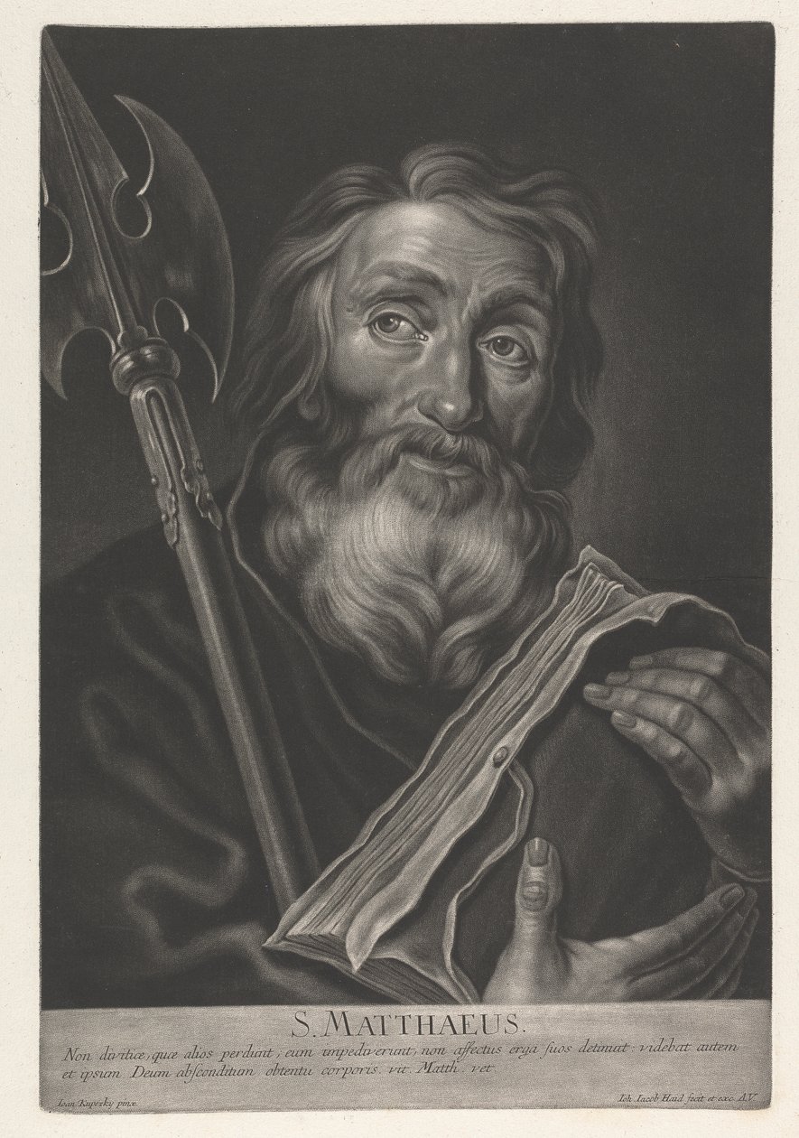 S. Matthaeus tekijältä Johann Jacobus Haid