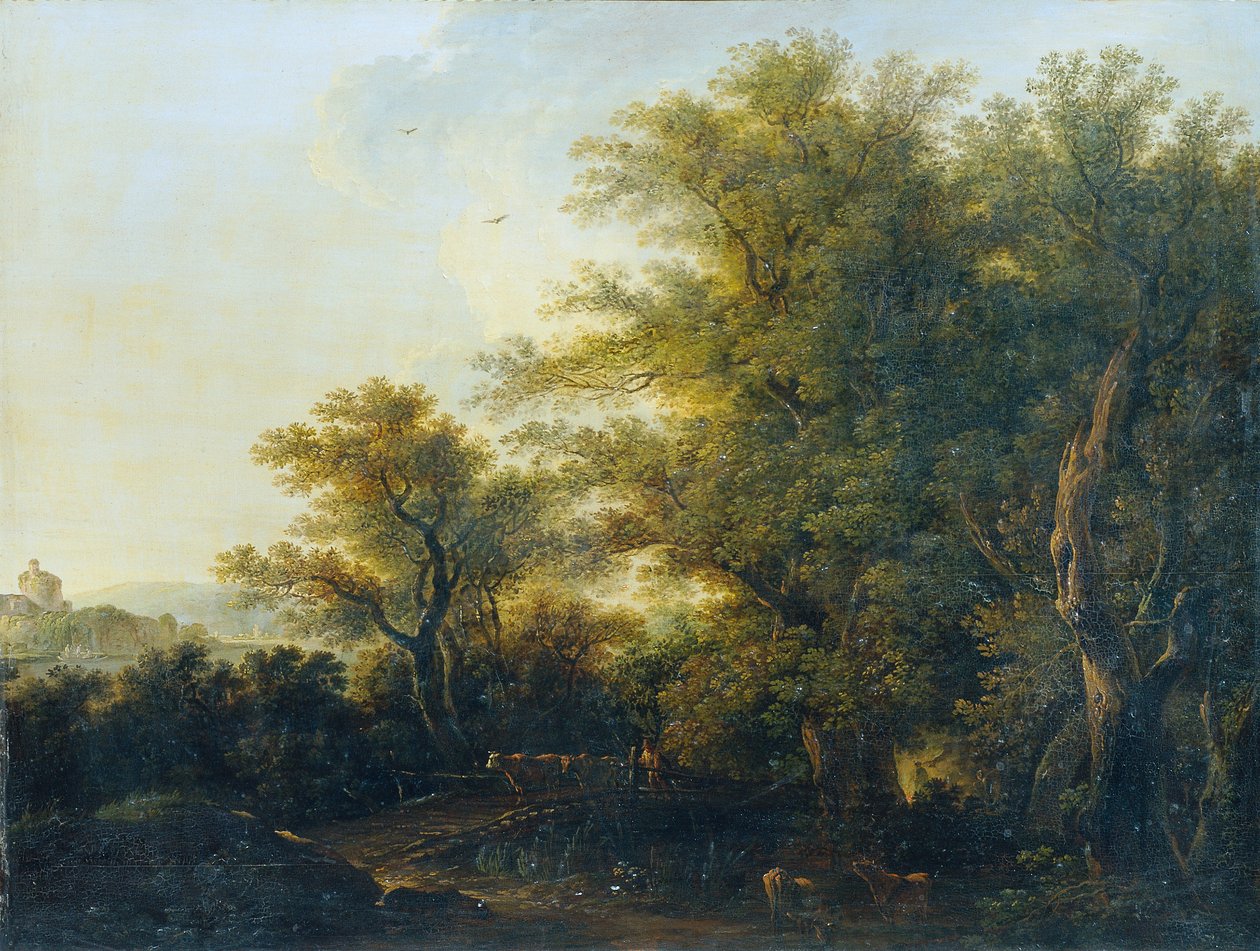 metsän uloskäynti tekijältä Johann Josef Schindler