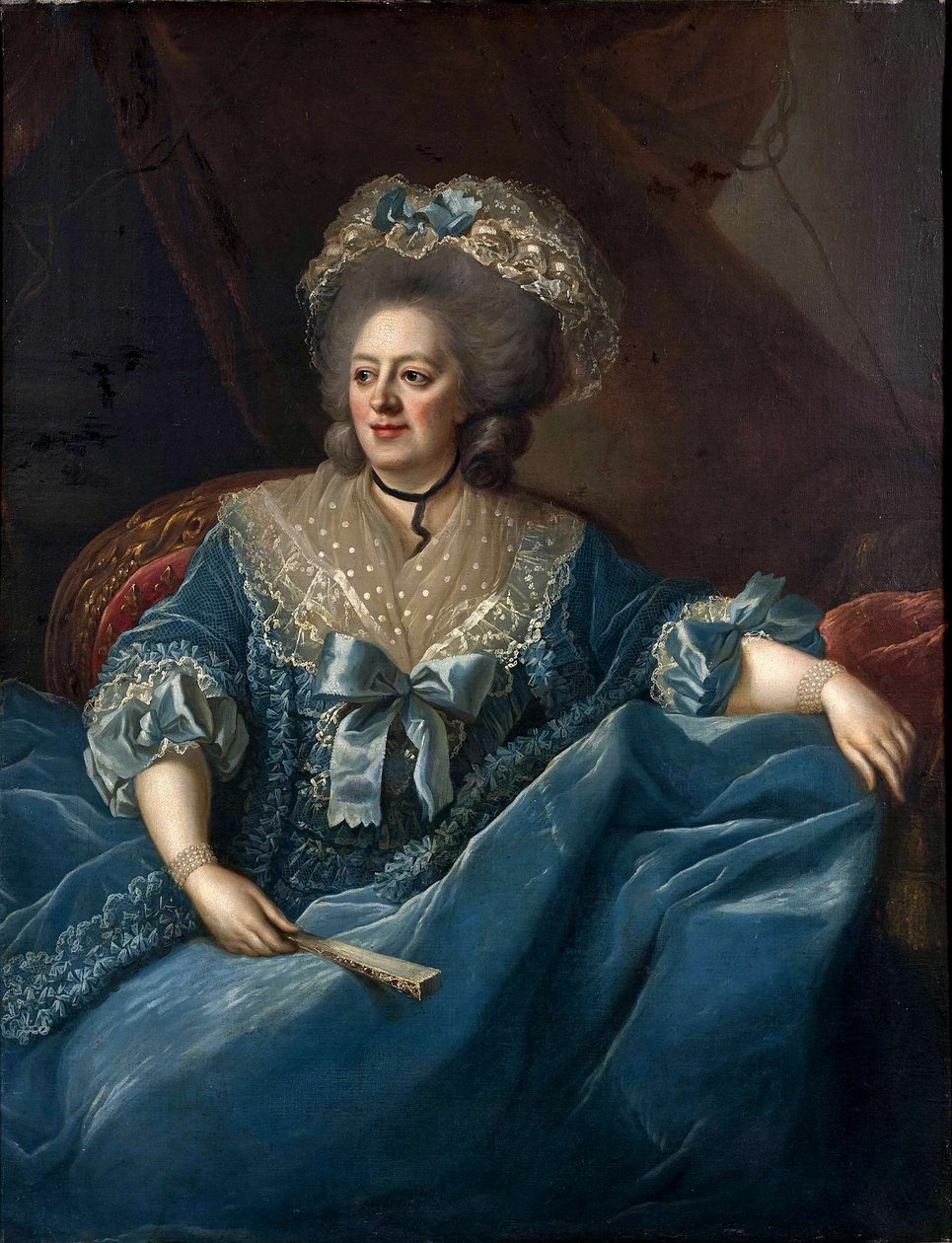 Ranska: Marie-Louise-Thérèse-Victoire de France, tunnettu nimellä Madame Victoire, Ludvig XV:n tytär (1733-1799). tekijältä Johann Julius Heinsius